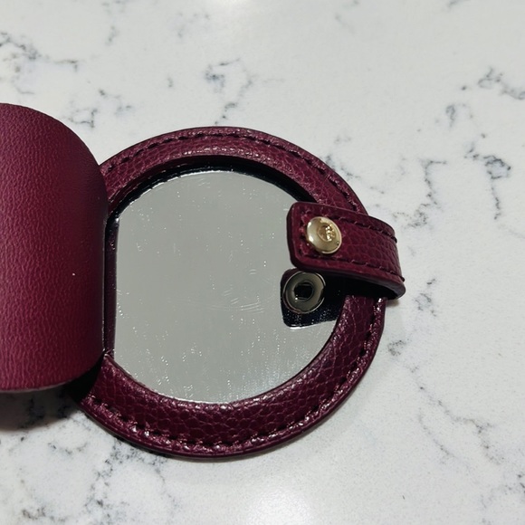 Kate SpadeCircle Mirror Leather Bagcharm/keychain - Picture 4 of 14